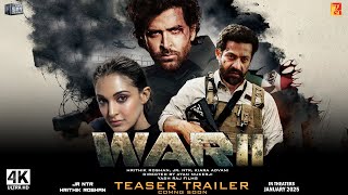 WAR 2 - Official Trailer | Hrithik Roshan | Jr NTR | Kiara Advani | War Full Movie | Fan-Made