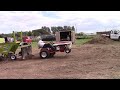 WAMBO 2024 diesel open garden tractor pull