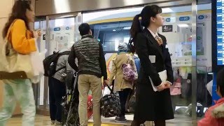 新宿駅前　バスタ新宿　２０１６．４．５　Shinjuku Station