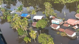 Wateroverlast in binnenland Suriname