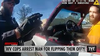 WATCH: Thin-Skinned Cops LOSE IT After Driver Flips Them Off