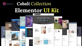 Elementor Cobalt UI Kit