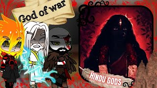 God of War Characters react to Hindu Gods Part-2 {KALINGA GC} #godofwar #kali #shiva #kratos