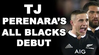 TJ Perenara's All Blacks Debut