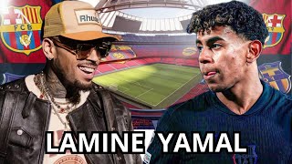 CHRIS BROWN ~ CHANTE POUR LAMINE YAMAL 🔴🔵