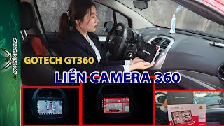 Trải Nghiệm Màn Hình Thông Minh Gotech GT360 Liền Camera 360 | Bcar Auto Center