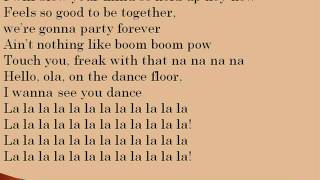 Kat DeLuna  Wanna See You Dance La La La) Lyrics