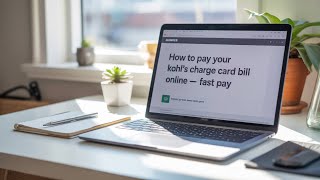 How to Pay Your Kohl’s Charge Card Bill Online - Fast Pay