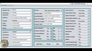 How to Create School Management System with MySQL Database in Java NetBeans - Part 1 of 4