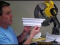 How to cut a crown molding tapered dead end by Creative Crown How to cut a crown molding tapered dead end by Creative Crown