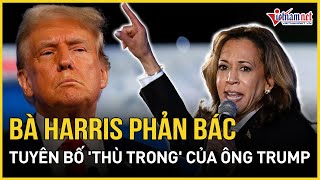 Bà Harris lớn tiếng phản bác ông Trump là 'rủi ro lớn với nước Mỹ' | Báo VietNamNet