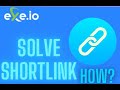 How to solve shortlink on ExE || Solve EXE Shortlink 2023