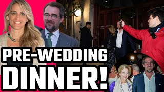 Prince Nikolaos and Chrysí Vardinogianni joined by Greek and Spanish royals for pre-wedding dinner!