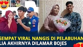 BOJES DAN LIA AKHIRNYA LAMARAN