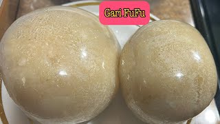 How to make Gari FUFU