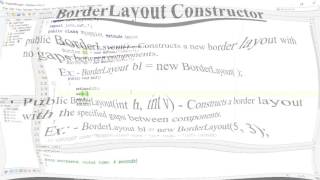 BorderLayout in Java Applet (Hindi)