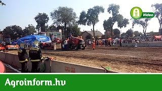 Case IH \u0026 International Tractor Pulling - Traktorhúzó Európa Kupa Hajdúböszörmény 2015