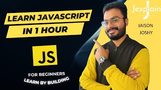JavaScript for Beginners | Learn JavaScript in 1 Hour | JavaScript Crash Course (2025)