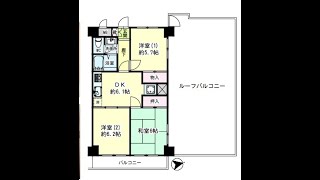 最上階角部屋ルーフバルコニー付3DK！須山ビルエンゼルハイム＠53.76㎡JR蒲田駅と京急蒲田駅利用可能な立地が魅力の分譲マンション1階まいばすけっと！東京都大田区蒲田5丁目