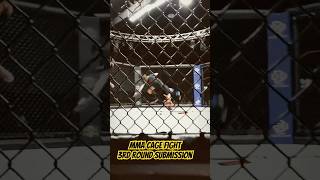 MMA Cage Fight 3rd Round Submission  #MMAFIGHT #Fighter #Cagefight