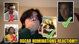SO MANY SURPRISES AND SNUBS!!!! 2023 OSCAR NOMINATIONS REACTIONS!!! - JIGGY RANDALL