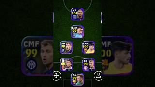 POTM squad | 4-2-1-3 formation | efootball 2025 mobile #shorts #efootball #pes2021 #viralshorts