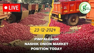 Nashik Onion Market Positions,  Rates and insights | GREEN SOURCE | 23-12-2024