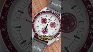 The $300 Luxury Watch: Omega Moon Watch🌒!! #moonswatch