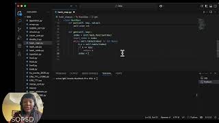 Week 8 - Lesson 4 : Hash Map Implementation in Python