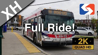 SEPTA Route XH to Cheltenham-Ogontz FULL RIDE - New Flyer XDE40