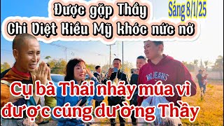 Cụ bà Người Thái Nhãy múa vì được cúng dường Thâỳ - Chị Việt kiều Mỹ khóc nức nở#jackduky