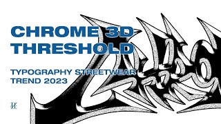 Make Chrome 3D Threshold Effect Streetwear Trend 2023 - Photoshop Tutorial