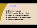 nagamese gospel songs collections different artists