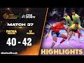 #UMumba triumphs over #PatnaPirates in a thriller! | #ProKabaddiOnStar