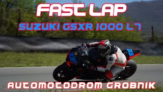 Suzuki GSXR 1000 L7 - Automotodrom Grobnik - Rijeka - Fast Lap 1:36.1 | Realistic POV