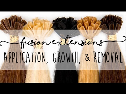 Keratin Hot Fusion Hair Extensions - Application, 4 Month Growth, & Removal | Instant Beauty ♡ Keratin Hot Fusion Hair Extensions - Application, 4 Month Growth, & Removal | Instant Beauty ♡