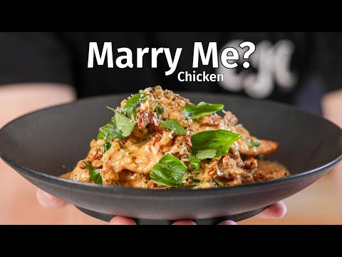 Chicken fillets with sun-dried tomato cream sauce (Marry Me Chicken)