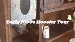 Vintage, Early 1900s Hoosier + Tour || Thrift, Vintage Farmhouse Decor