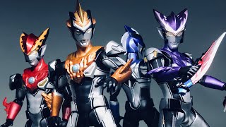 ULTRAMAN R/B ULTRAMAN ROSSO WIND ULTRAMAN BLU GROUND S.H.Figuarts FUTURE KIDSTV