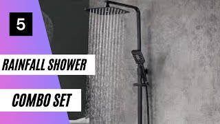 Best Rainfall Shower Combo Set 2022 Top 5 Handheld Wall Mounted And ...