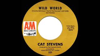 1971 HITS ARCHIVE: Wild World - Cat Stevens (mono 45)