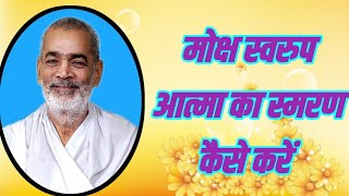 MOKCH SWAROOP AATMA KA SMARAN KAISE KARE /मोक्ष स्वरुप आत्मा का स्मरण कैसे करें # abhilash saheb ji