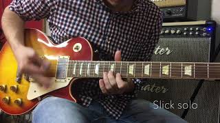 Throbak SLE-101 MXV in Gibson Les Paul 1958 Reissue - overdrive