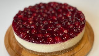 Yıllardır yaptığım çatlamayan vişneli Cheesecake tarifi 💯👍