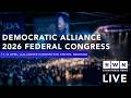LIVE: Leadership Results | Democratic Alliance’s 2026 Federal Congress