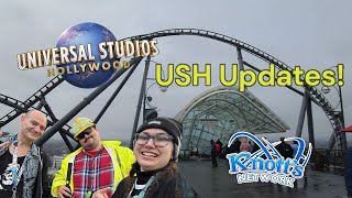 Universal Studios Hollywood Updates! Gloomy Day Visit, Low Wait Times Fast \u0026 Furious Roller Coaster!