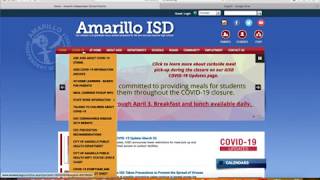 Amarillo ISD Online Lessons Overview