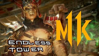 MK11 Endless Tower Gameplay [Shao Kahn]