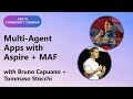 .NET AI Community Standup: Multi-Agent Apps with Aspire + MAF
