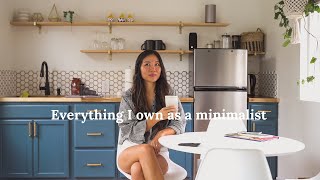 Everything I Own as a Minimalist